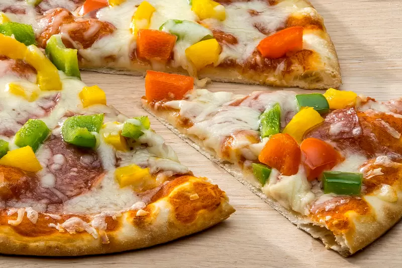 RONDO Pizza rund Closeup