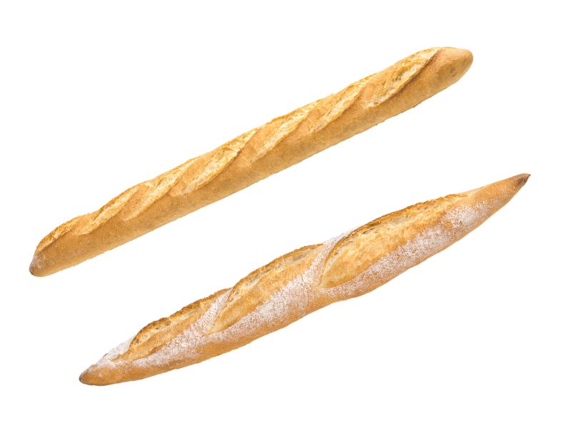 RONDO Langgewirkte Brote und Brötchen Baguettes